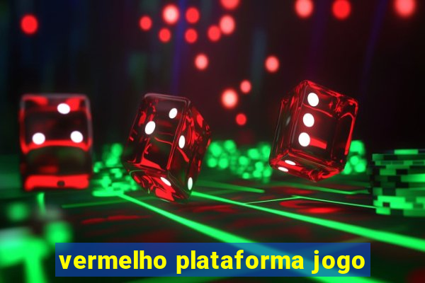 vermelho plataforma jogo